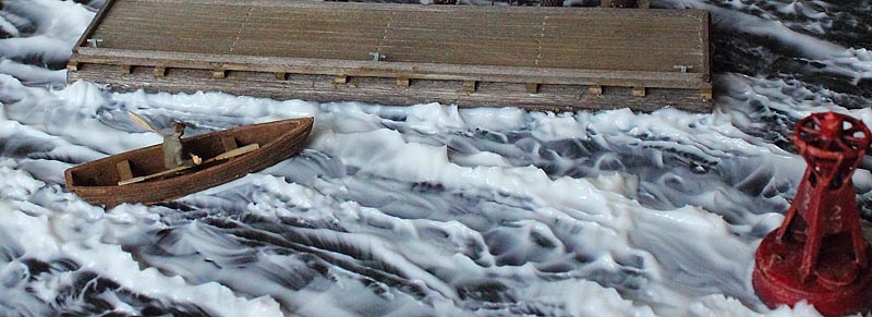 See the progress on the diorama