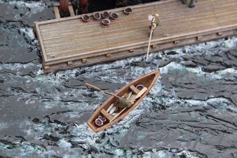 See the progress on the diorama