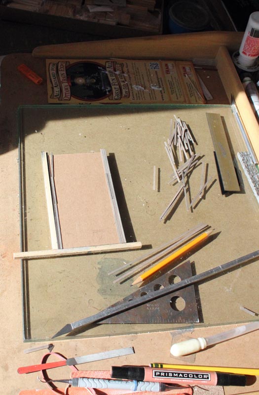 See the progress on the diorama